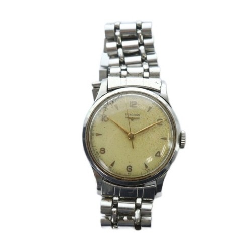 Orologio Longines anni 40 50 antico vintage 12l 12.682 carica manuale 17 gioielli usato 65 - Foto 2 di 6