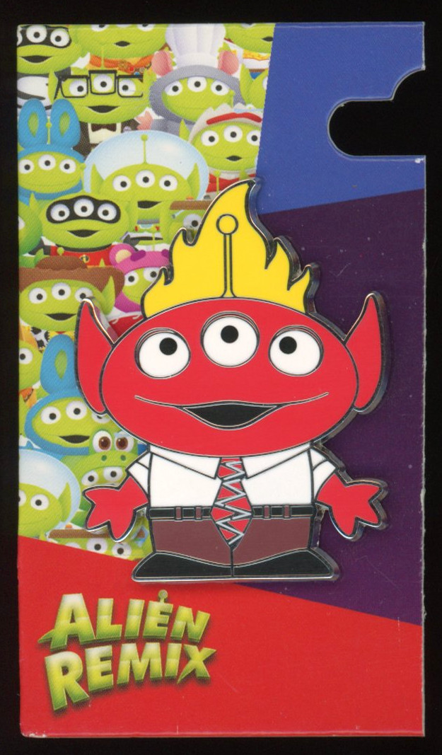 DLRP DLP Disneyland Paris Toy Story Alien Remix Inside Out Anger Disney Pin