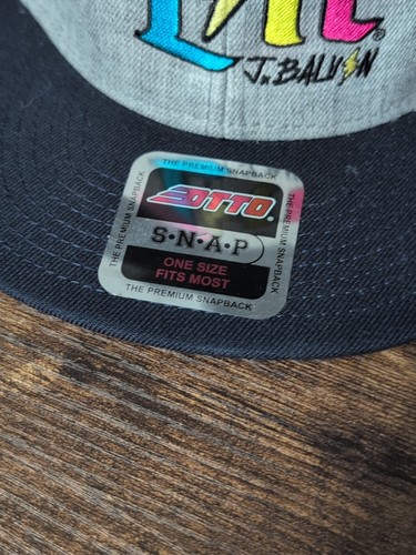Miller Lite Limited Edition Promo SnapBack Hat J Balvin Latin Music New - Picture 2 of 16