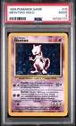 1999 POKEMON BASE SET UNLIMITED #10 MEWTWO-HOLO PSA 2