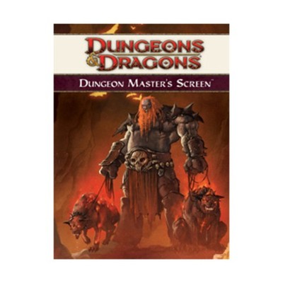 WotC D&D 4e Dungeon Master's Screen (4th Ed) Fair+