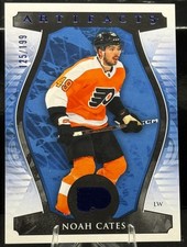 Noah Cates 2023-24 Upper Deck Artifacts #74- Royal Blue #125/199 - Philadelphia