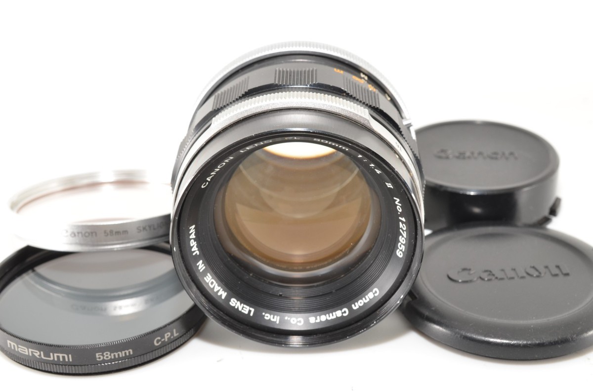 Canon FL 50mm f/1.4 MF Standard Prime Lens from JAPAN Vintage