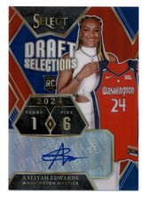 2024 Panini Select WNBA Draft Selections Autograph Aaliyah Edwards RC Auto 1/99