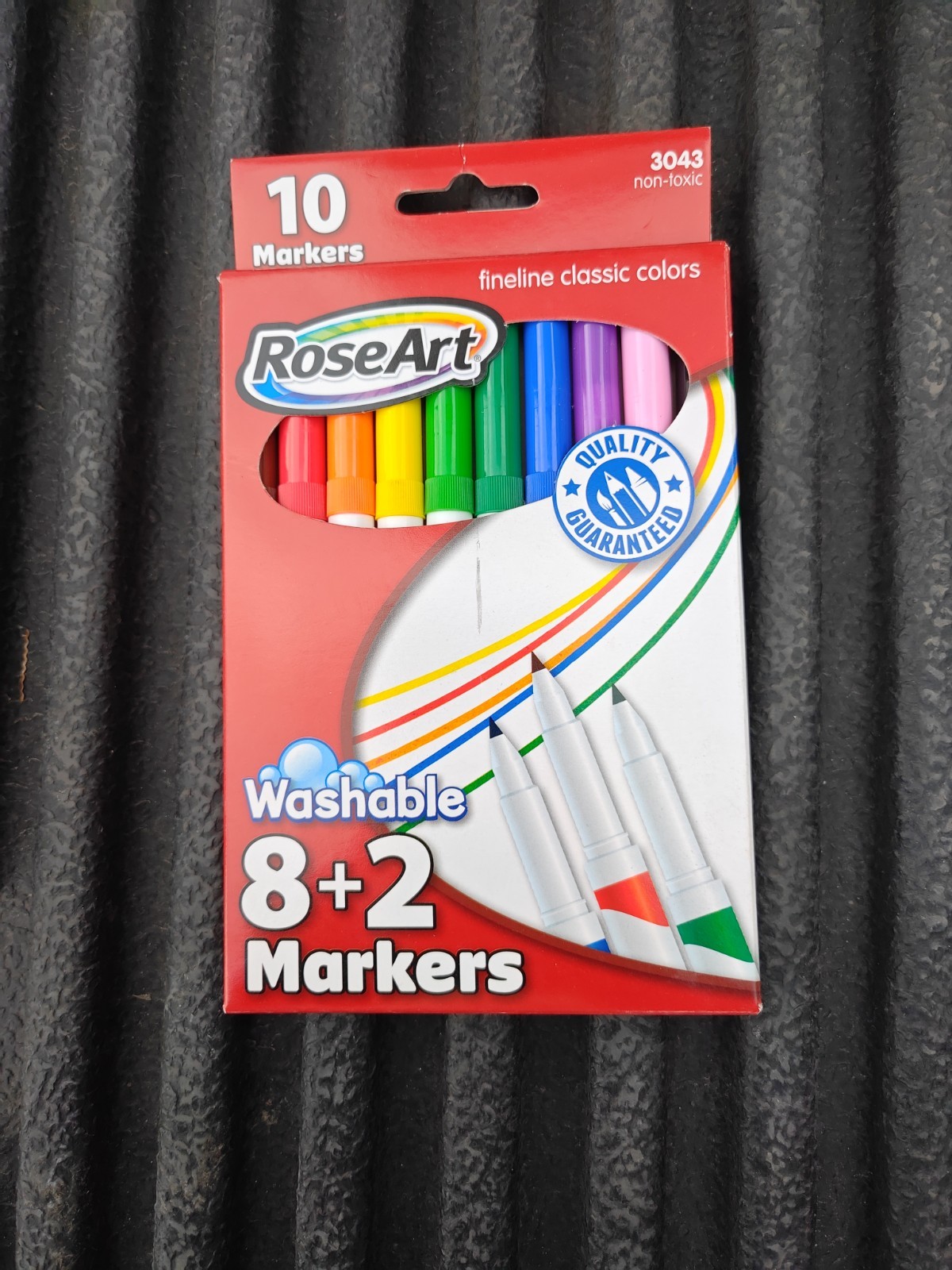 Roseart Classic Fineline Washable Color Markers Rose Art  3043