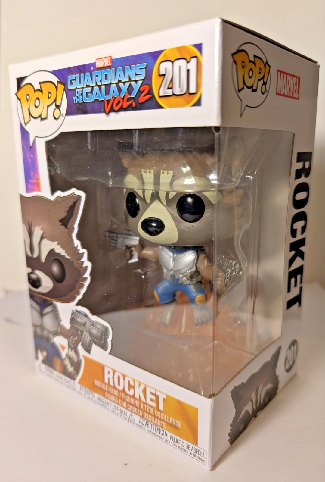 Funko Pop! Vinyl: Marvel - Rocket Raccoon #201