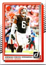 2025 PANINI DONRUSS Jeremiah Owusu-Koramoah #115