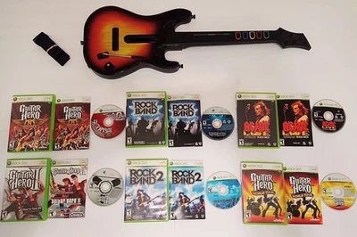 Guitar Hero II 2 Per Xbox 360 - Completo Di Manuale E Custodia, NTSC, Condizione Ottima