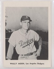 1961 Jay Publishing Los Angeles Dodgers Wally Moon 0au4