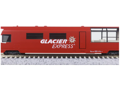 KATO 10-2027 Glacier Express Add-on Set 4 Car N Scale Alps Train