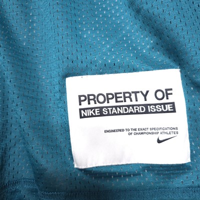 Nike Standard Issue Shorts Mens Medium Teal Mesh Athletic