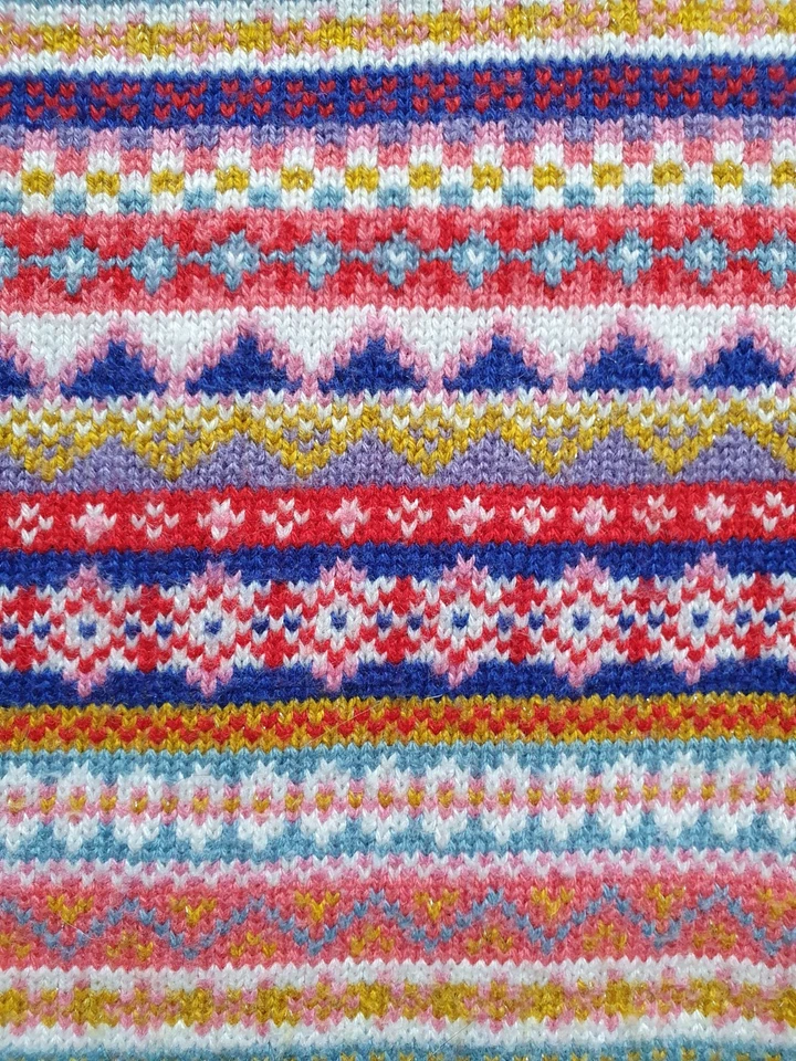 Schöner Fairi Isle Pullover von Boden Gr M Wollmischung Norweger Top - Bild 2 von 4