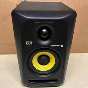 KRK Systems Rokit Powered 4 Active Studio Monitor, Wired RCA/TRS/XLR Black