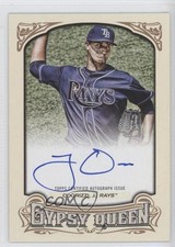 2014 Topps Gypsy Queen Auto Jake Odorizzi #GQA-JO Auto 0t4