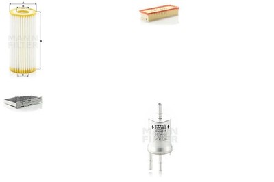 MANN-FILTER Inspektionspaket Filtersatz XL Leitungsfilter Filtereinsatz für VW