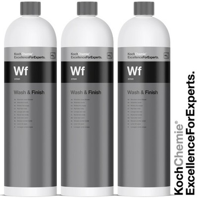 3x Koch Chemie Wash & Finish Wf Detailer Trockenwäsche Lack Reiniger Spray 1L