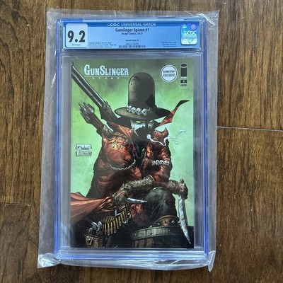 Gunslinger Spawn ZA McFarlane Variant CGC 9.2 2021 RARE GameStop Exclusive Cover