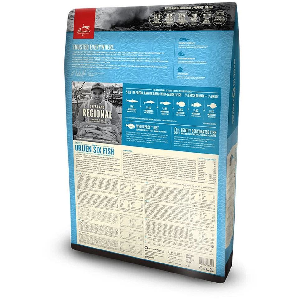 Futter Orijen Six Fish Erwachsener Fisch 11,4 Kg - Bild 3 von 4