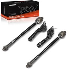 A-Premium Set of 4, Front Inner Outer Tie Rod End Kit, Compatible with Kia So...