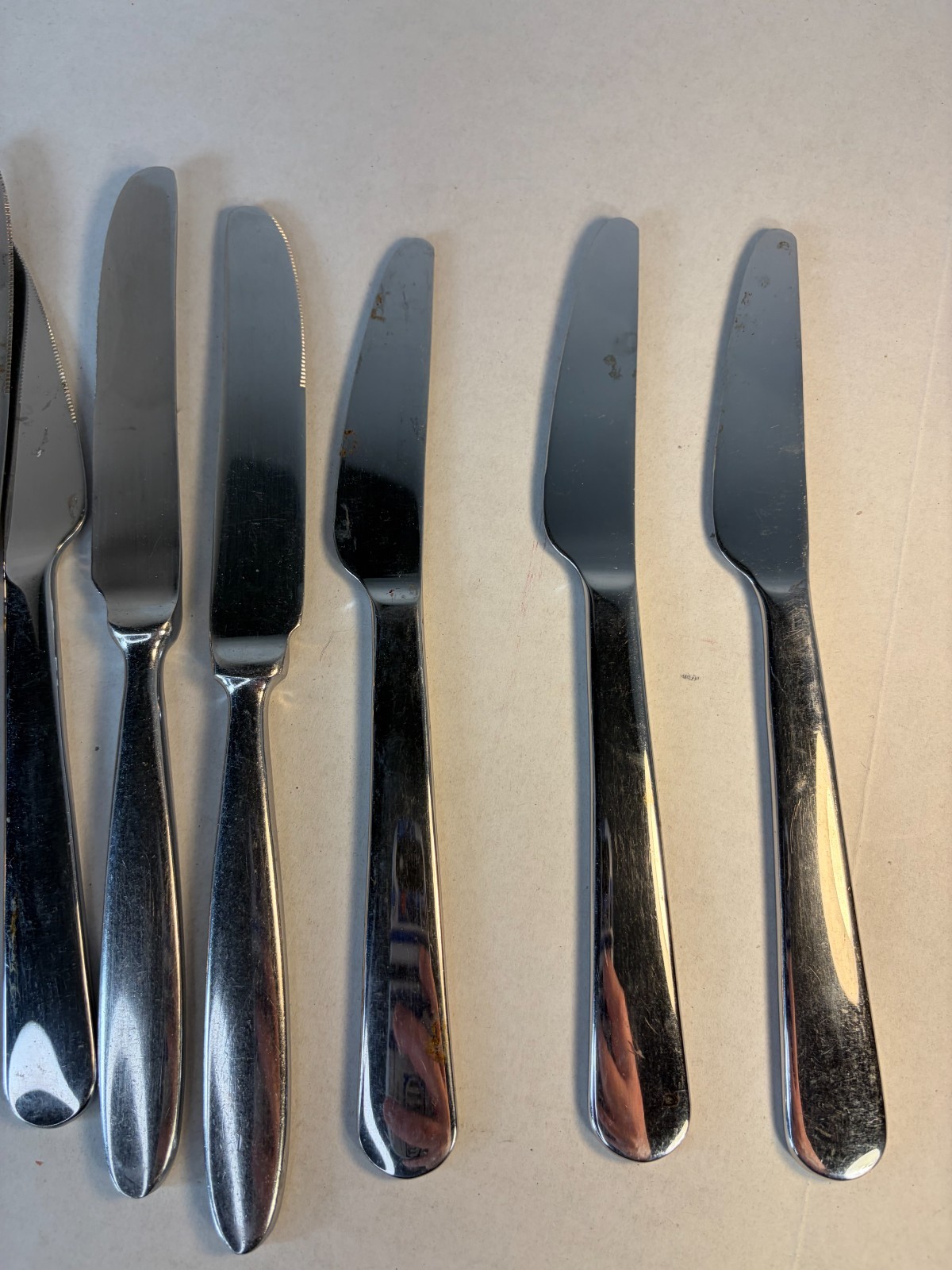 Stainless Steel Silver Flatware Mix Lot of 42 Ikea Hampton Unbranded