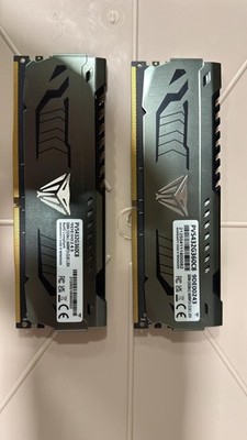 Patriot Viper Steel DDR4 2x32GB 3600 MHz Single Module Gaming Memory