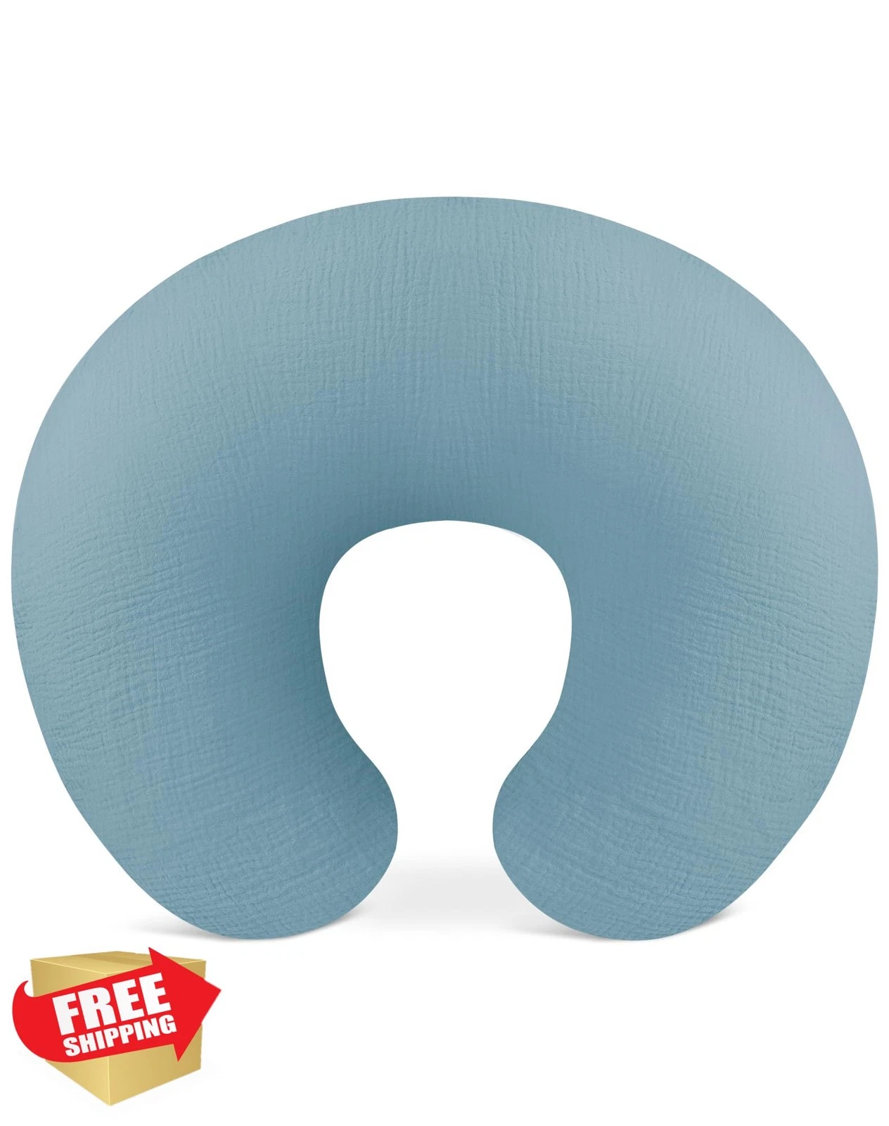 Wimist Nursing Pillow Cover Costume Blue Muslin
Opens in a new window or tab