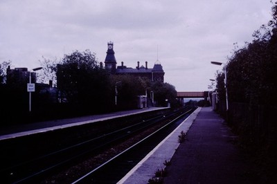 British Rail Oldham Werneth Original Eisenbahn Dia Ref 7980