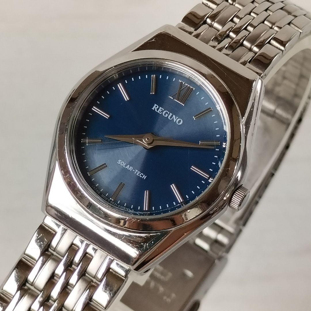 CITIZEN REGUNO Ladies Solar-Powered Watch E031-T017185 Japan Import