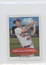 2020 Topps Heritage 1971 Bazooka Numbered Test Paul Goldschmidt #7 vf1