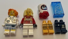 Lego Space Center Astronauts Launch Screen Parts