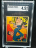 Gum Inc 1940 Superman #6 Superman vs Robbers SGC 4.5 