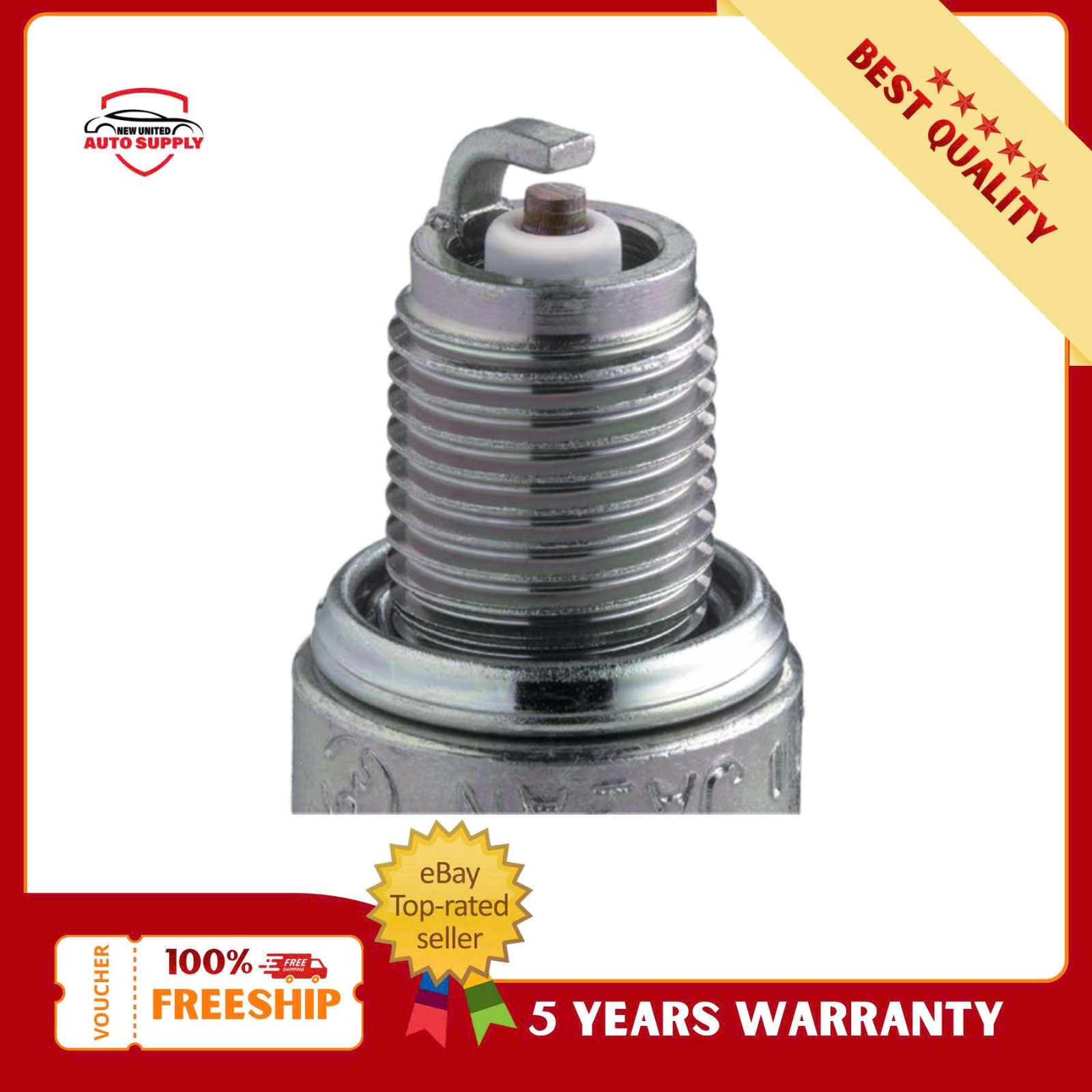 4x NGK 6535 cr5hsb Spark Plug Heat Range 5 fits Honda GX22 GX31 EU2000i EU2200i