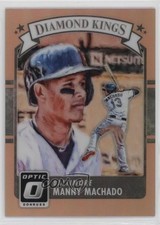 2016 Panini Donruss Optic Diamond Kings Orange 32/199 Manny Machado #3 gh4