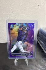 2022 Bowman Draft - Chrome Zac Veen #BDC-32 Purple Refractor /250 (RC)
