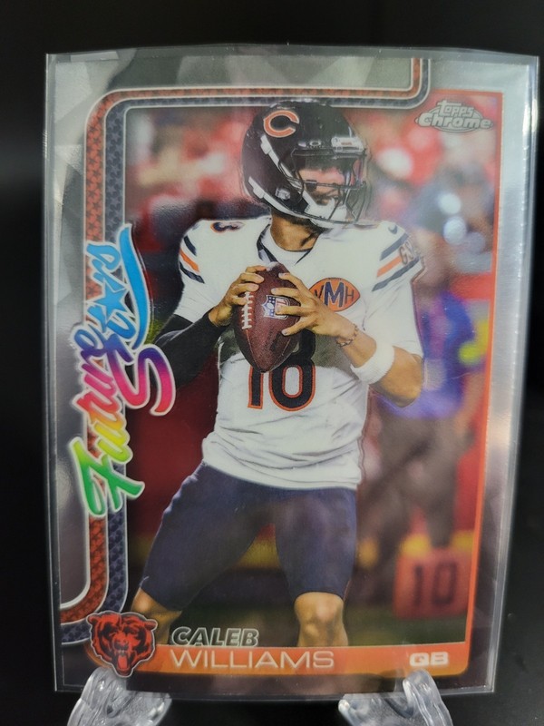 2025 Topps Chrome- Caleb Williams Future Stars #FS-1 Chicago Bears