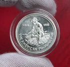 1985 Engelhard The American Prospector - 1/4 troy oz .999 Fine SILVER Round Coin