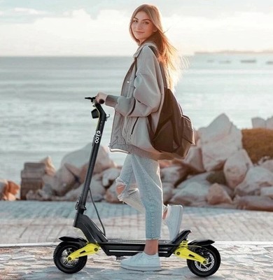 OOTD S10 Elektroroller 10 Zoll 48V 20Ah E-Scooter Klappbar 55KM/H Offroad 150KG