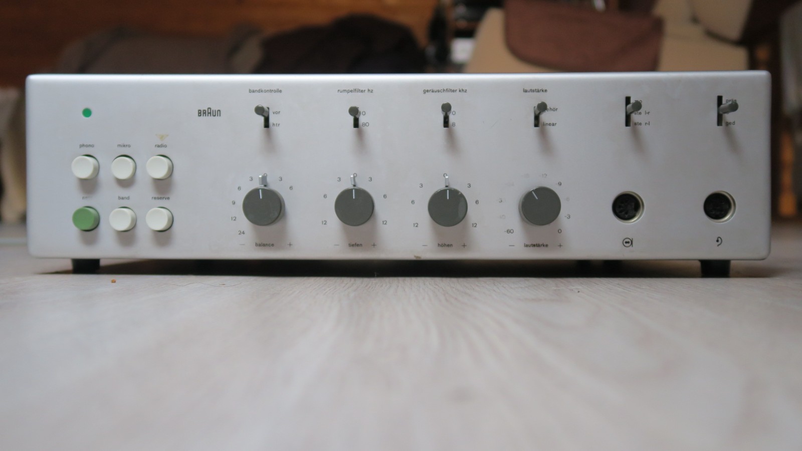 Amplificador Braun CSV 510