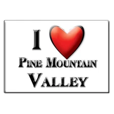 Pine Mountain Valley, Harris County, Georgia - Fridge Magnet I Love Usa