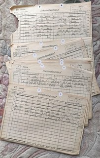 Lokumläufe Bw Mainz Plan 1 7 1950