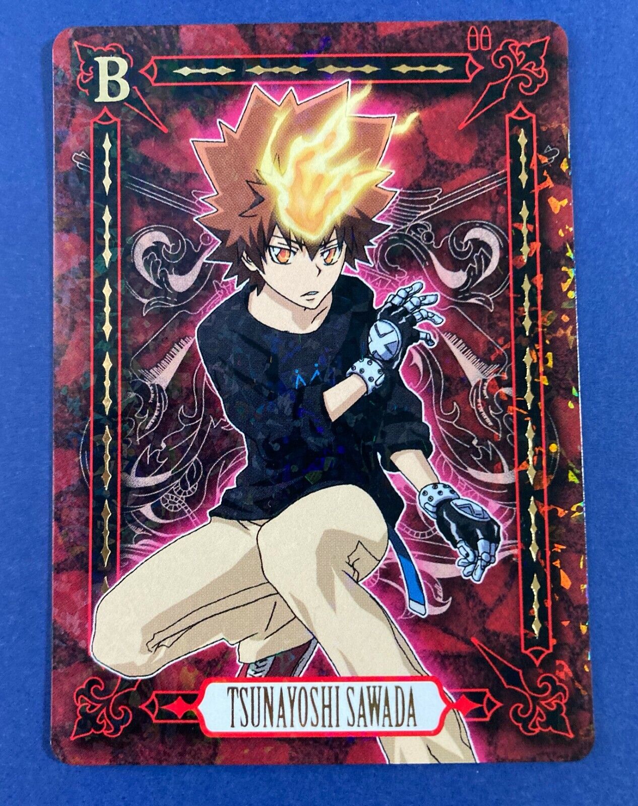 1Pcs/set Hitman Reborn Anime Characters Sawada Tsunayoshi Homemade Board  Game Card Kids Toys Collection Card Christmas Gift - AliExpress