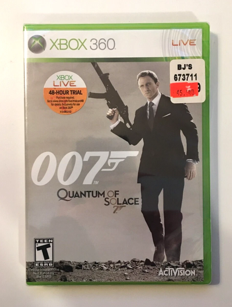 007 Quantum Of Solace Microsoft Xbox 360 200 Activision New