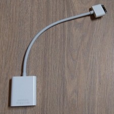 Genuine Apple 30 Pin to VGA Adapter For iPhone 4 4S iPod iPad 2 3 A1368
