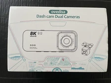 Ovedisa 8K full UHD dash cam front + rear
