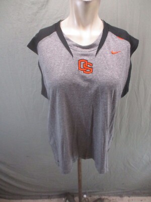 NIKE FIT DRY OREGON STATE Size M Men Breathable Sleeveless Athletic Tank Top 609