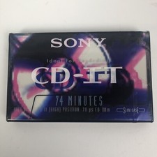 NEW Sony CD-IT 74 Minute Type II High Bias Audio Cassettes  Slim Case