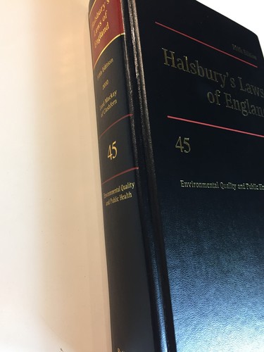 Halsbury's Laws of England Environmental Quality and Public Health - Picture 2 of 9