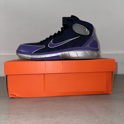 Nike Air Zoom Huarache 2K4 KB Kobe Laser Black Silver Purple Nike Air Zoom Huarache 2K4 KB Kobe Laser Black Silver Purple