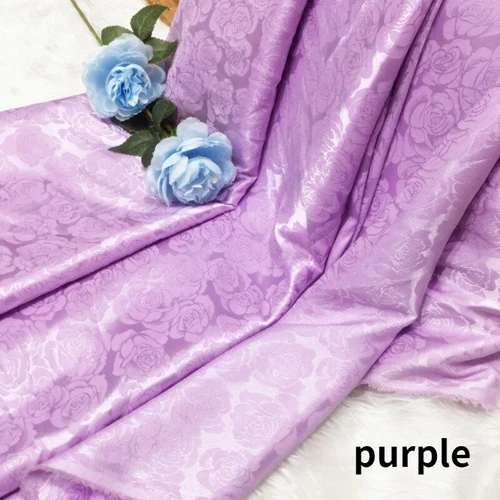 150*100cm Brocade Damask Fabric Floral Sewing for Vintage Costume Furniture DIY - Picture 16 of 17