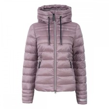Cavallo Womens Eden Quilted Jacket/coat | Two Way Front Zip | Lilac